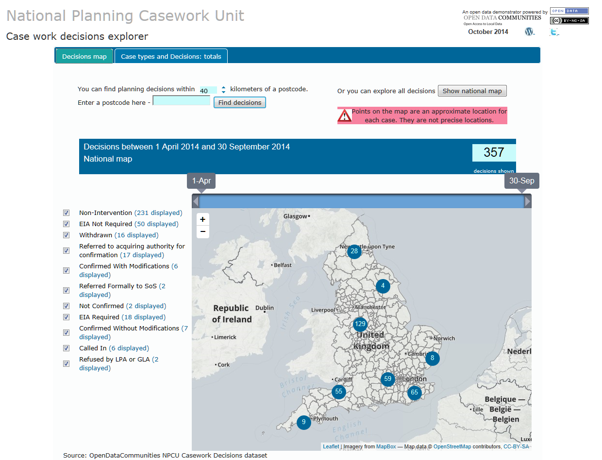 Explore our new National Planning Casework data