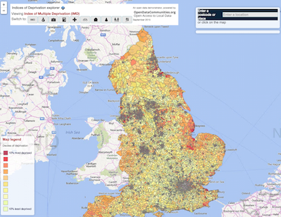 Deprivation Map Explorer